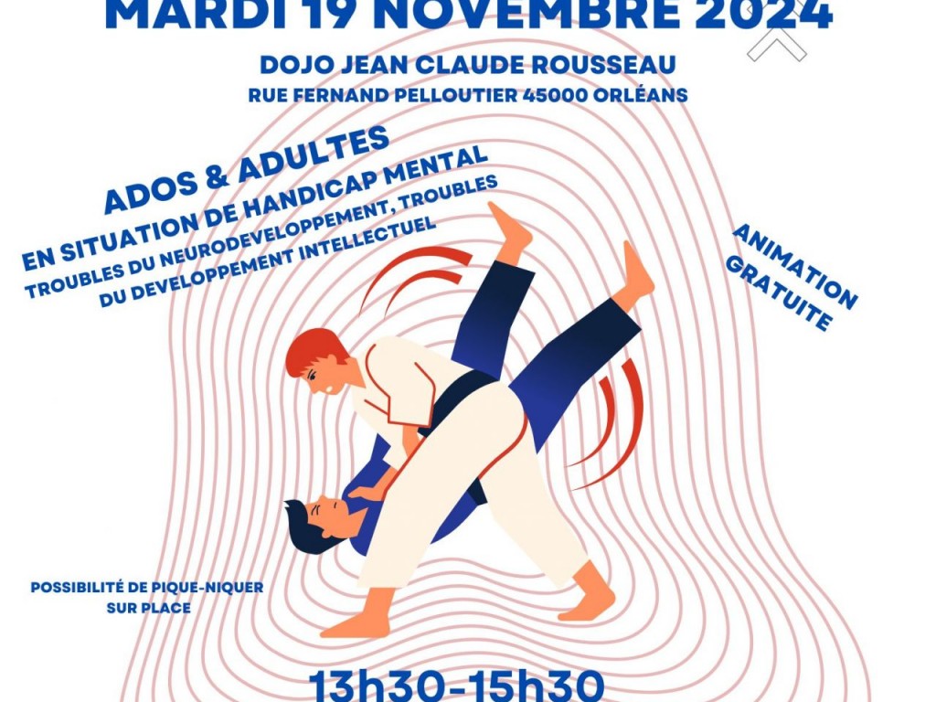 Image de l'actu 'Animation Para Judo 19/11/24 Orléans'