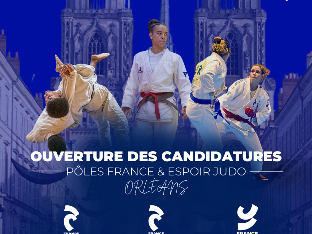Image de l'actu 'Candidatures au Pôle France & Espoirs Judo Jujitsu d'Orléans'