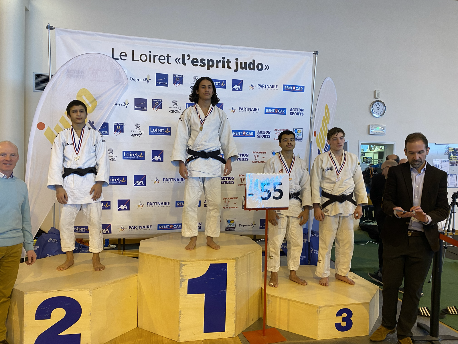 Podiums Masculins